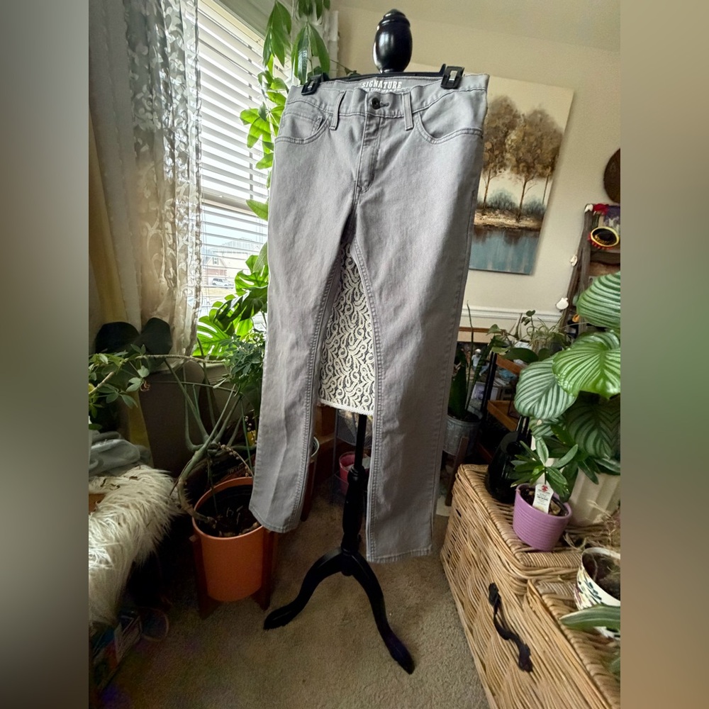 Gently Used Boys Levi Strauss & Co Gray Skinny Jeans